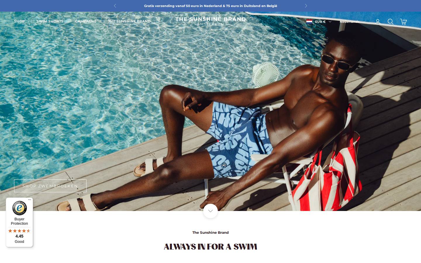Shiwi homepage screenshot