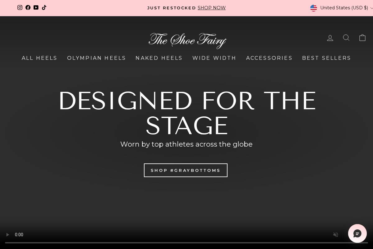 shoefairyofficial.com homepage screenshot