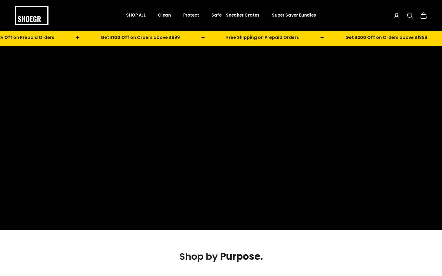 shoegr.com homepage screenshot