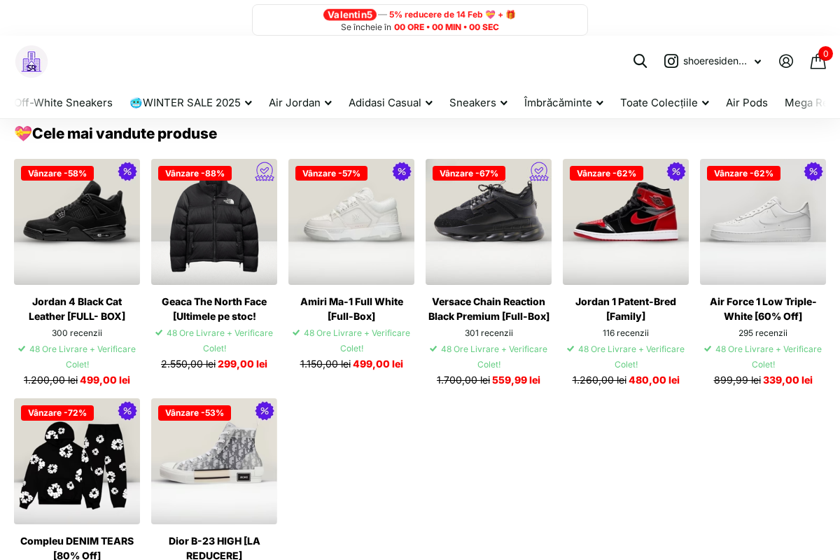 Shoeresidence homepage screenshot