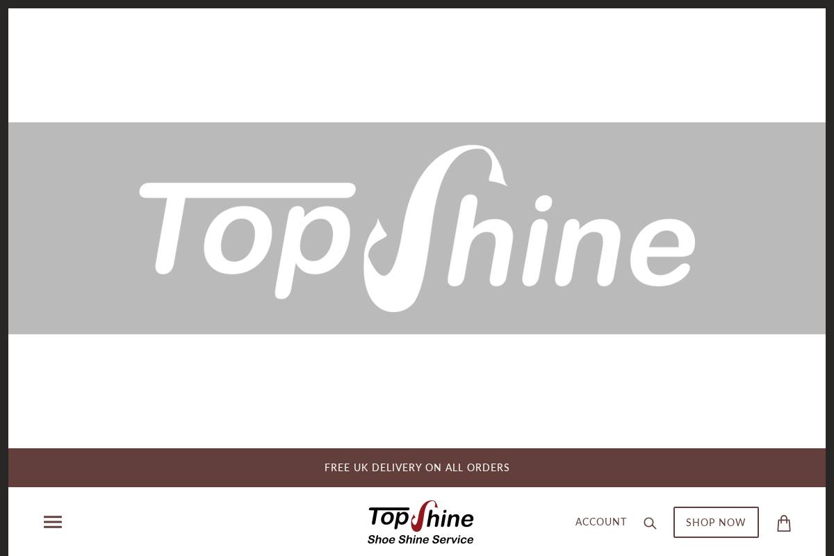 shoeshineservice.co.uk homepage screenshot