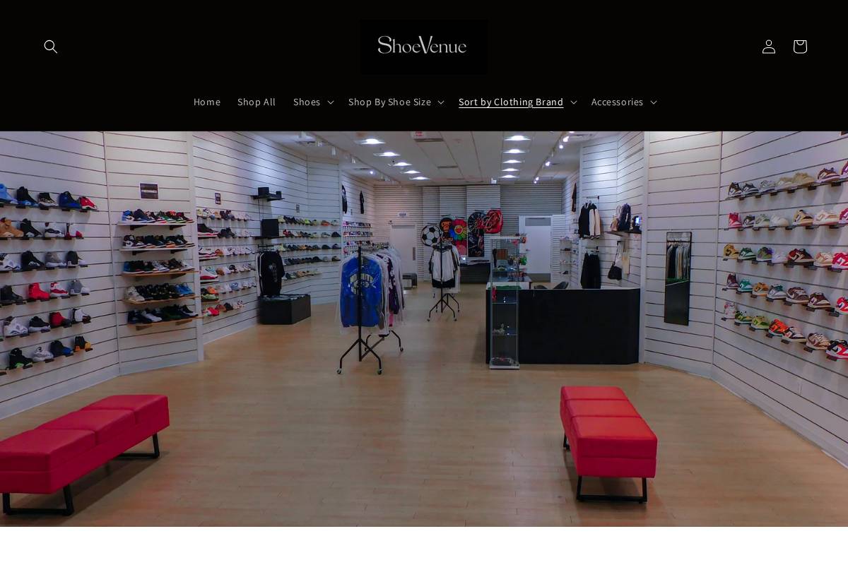 shoevenuemd.com homepage screenshot