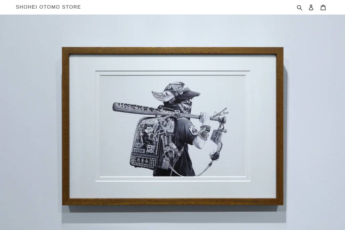 shoheiotomo.store homepage screenshot