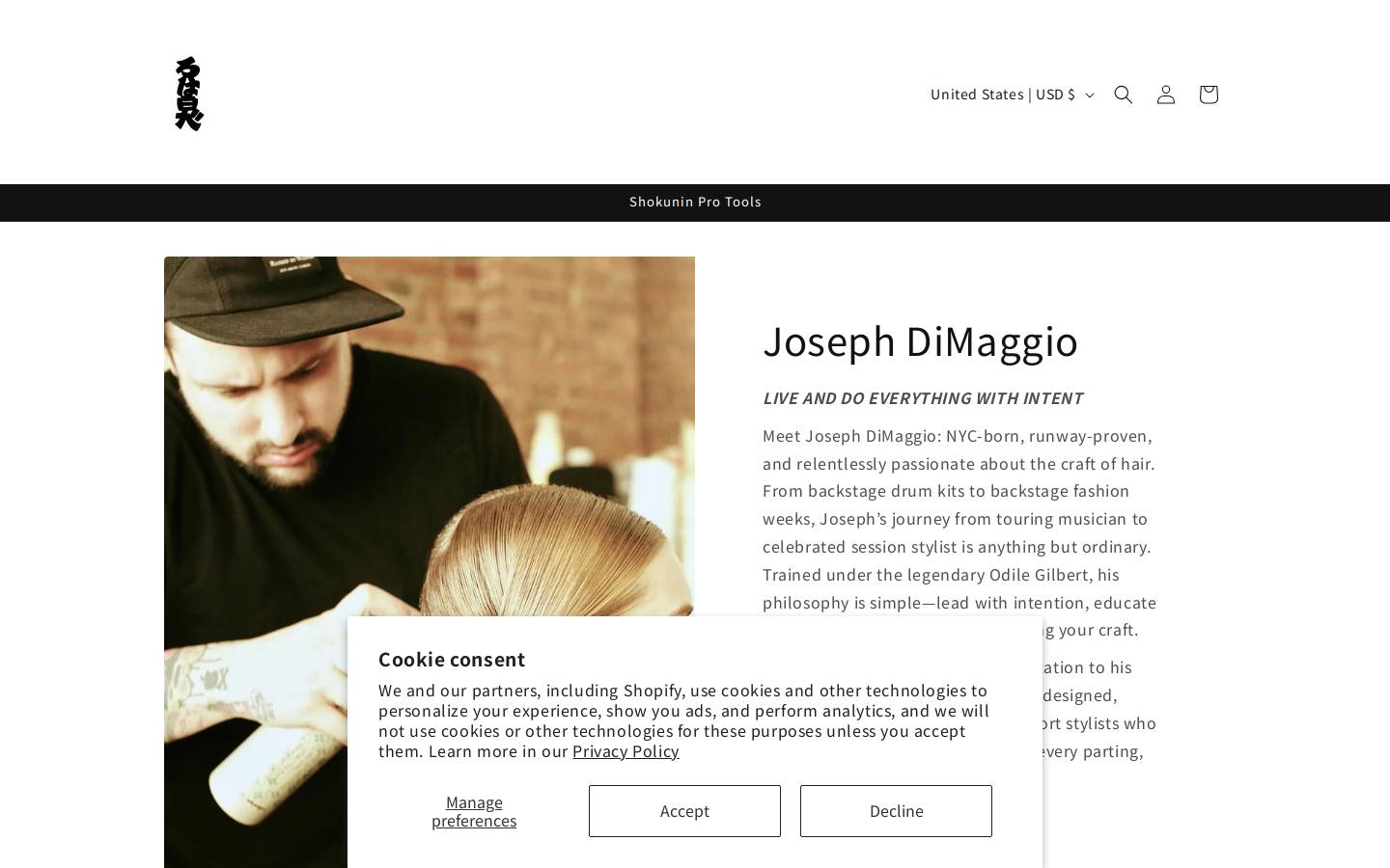 shokpro.com homepage screenshot