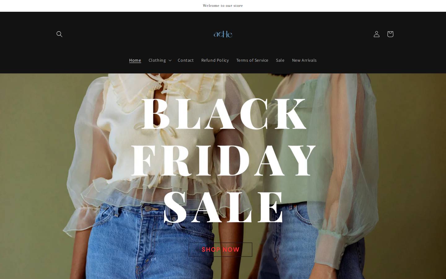 shop-ache.com homepage screenshot