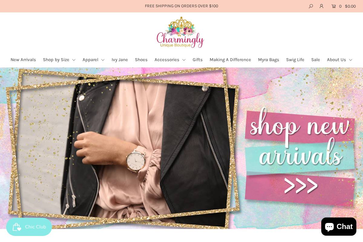 shop-cub.com homepage screenshot