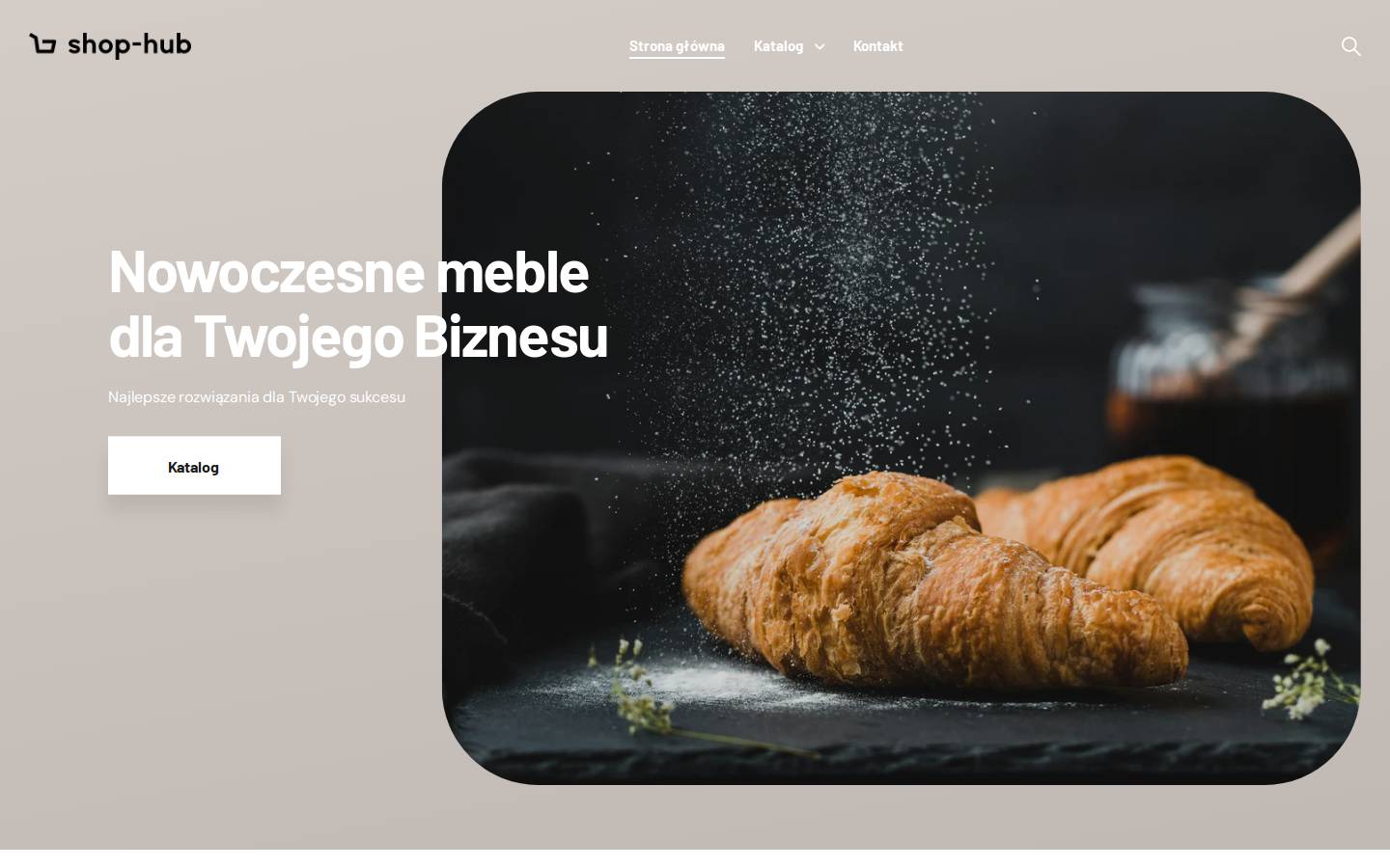 shop-hub.org homepage screenshot
