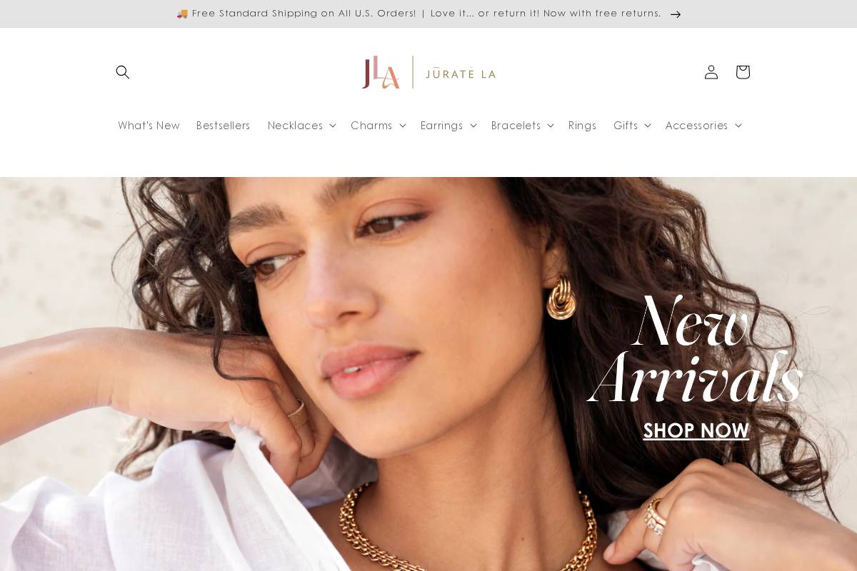 shop-jla.com homepage screenshot