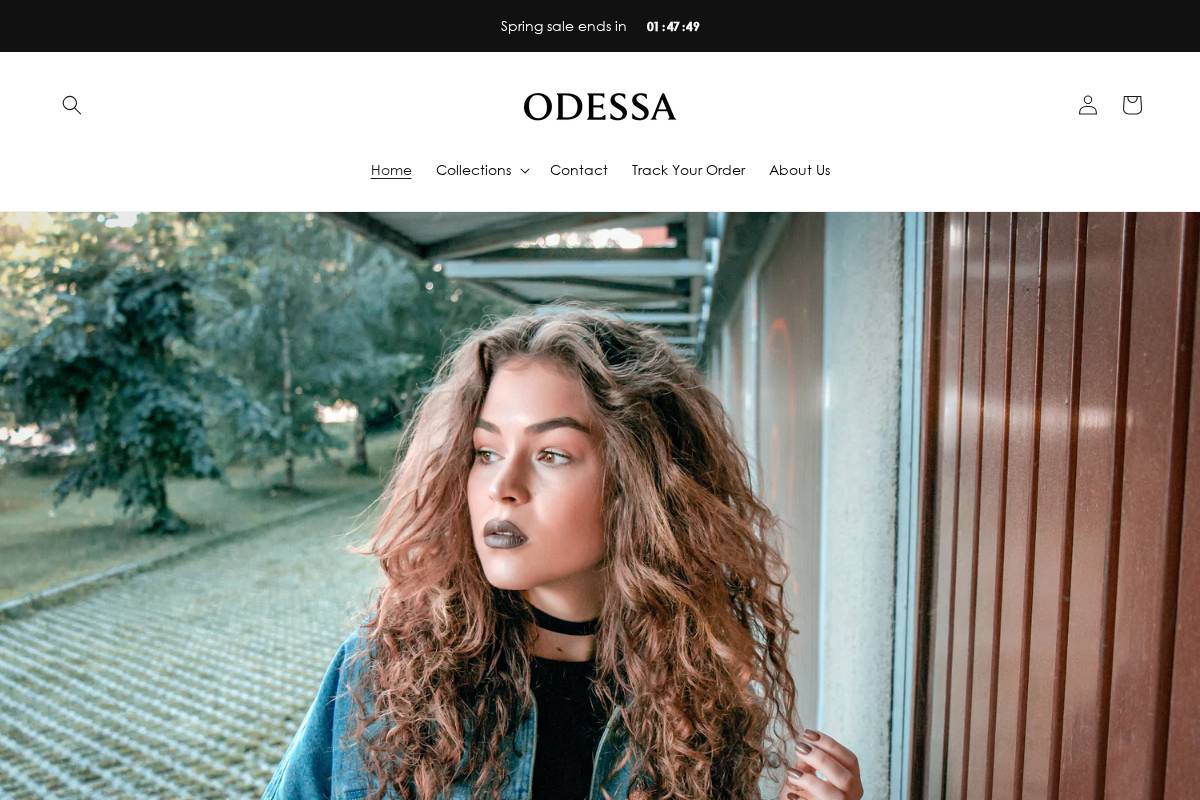 shop-odessa.co homepage screenshot