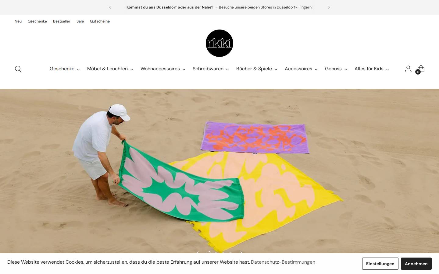 rikiki. Grafik & Produkt homepage screenshot