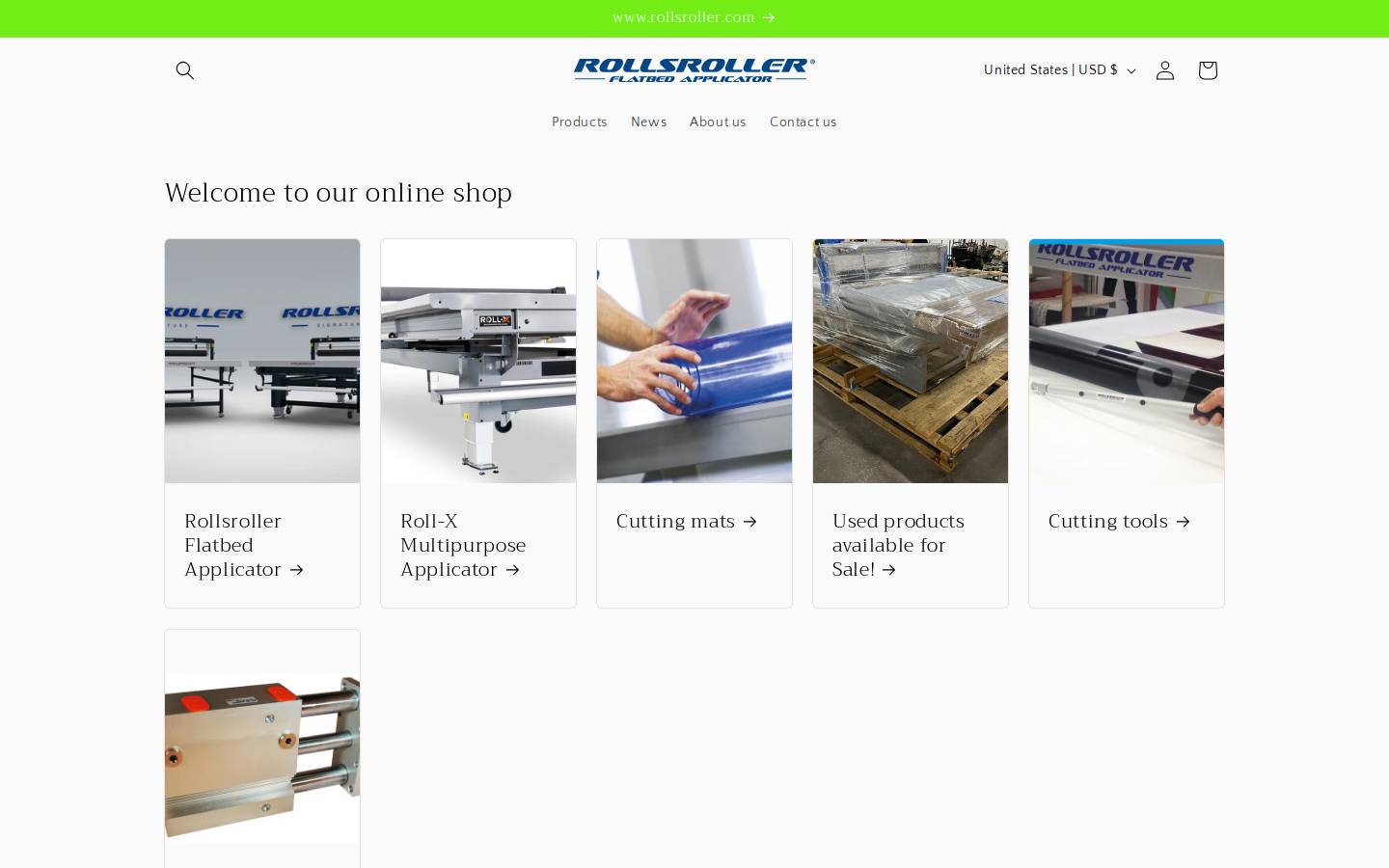 shop-us-rollsroller.com homepage screenshot