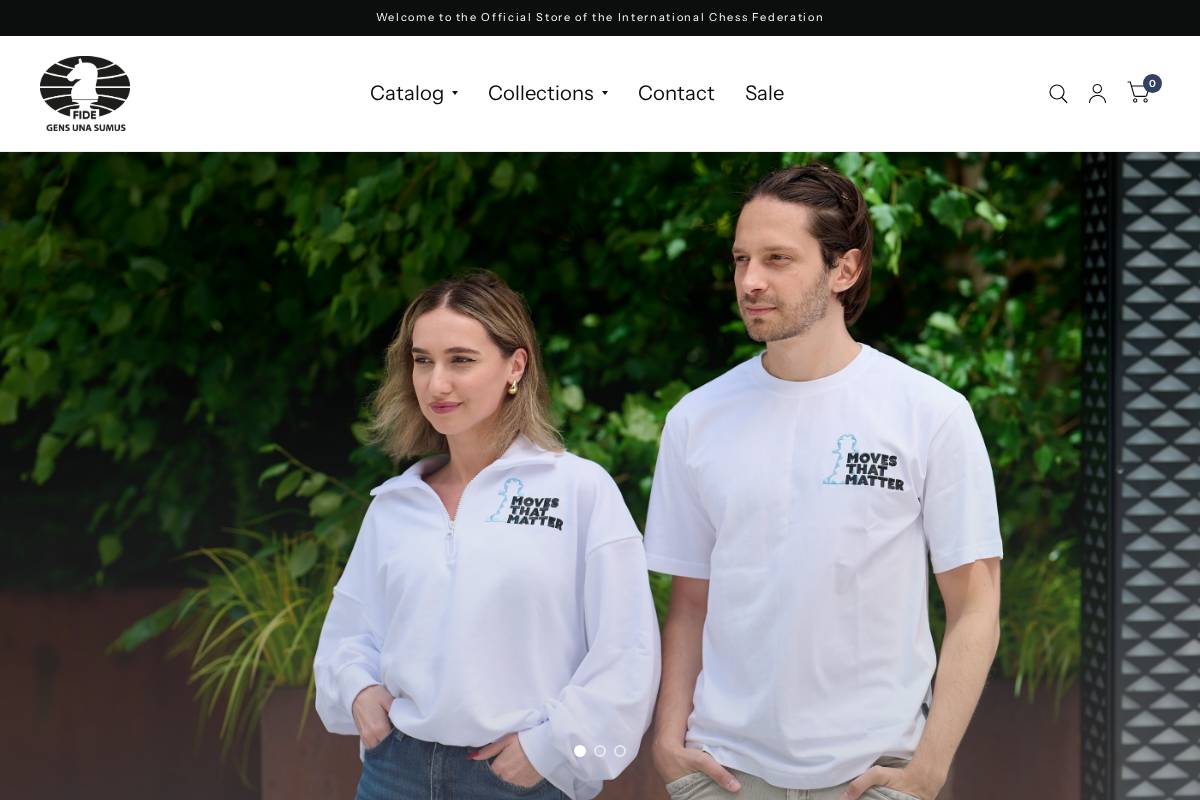 shop.fide.com homepage screenshot