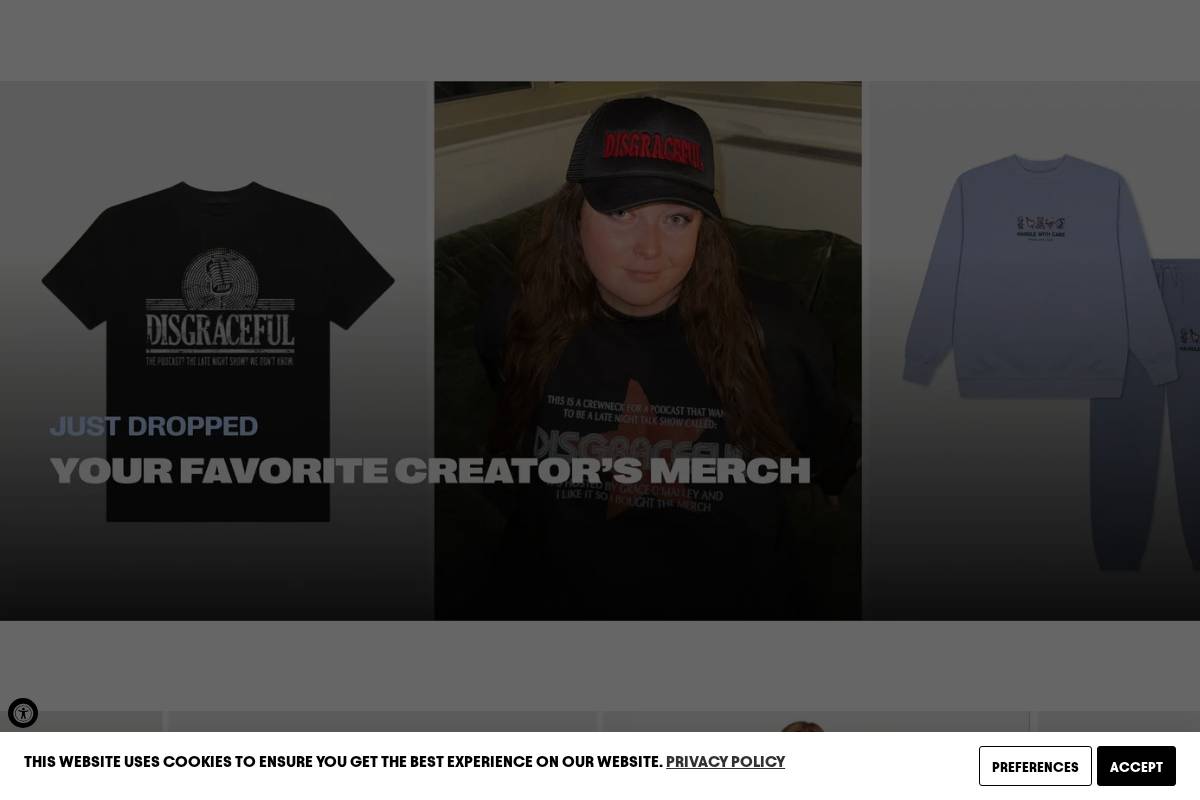 shop.iamunwell.com homepage screenshot