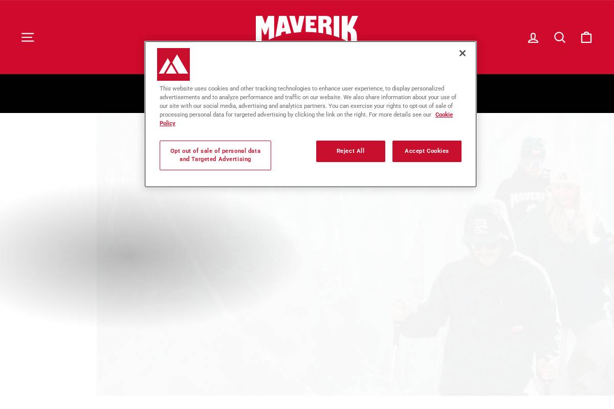 shop.maverik.com homepage screenshot