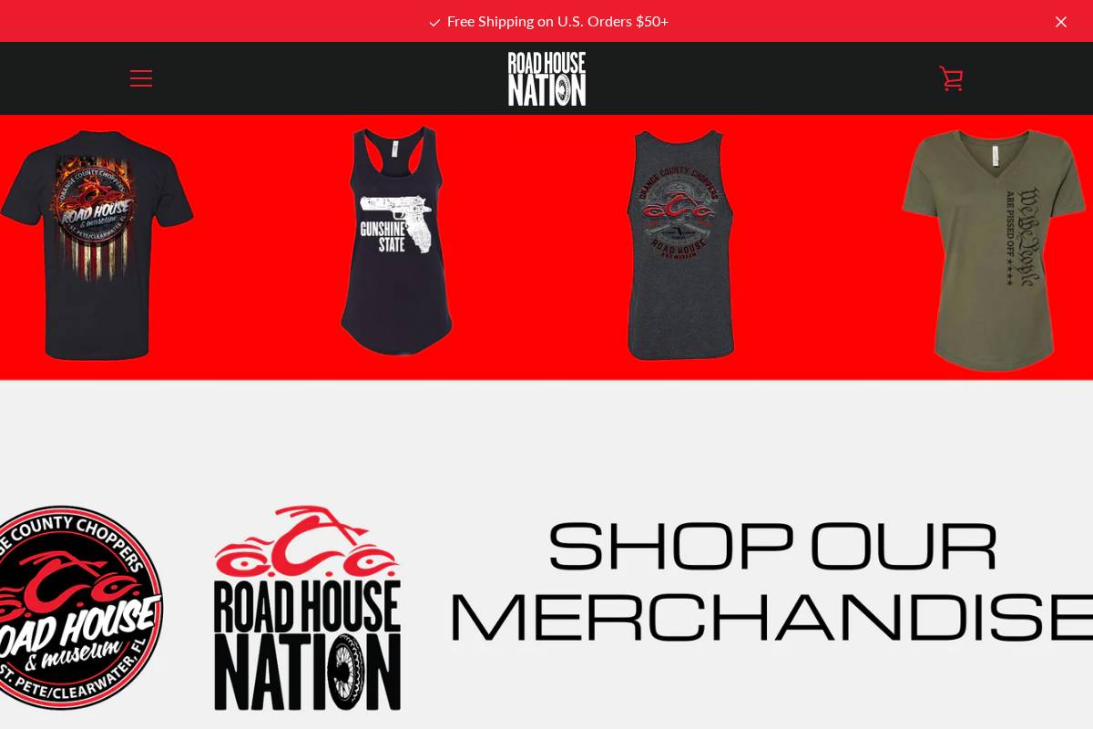 shop.occroadhouse.com homepage screenshot
