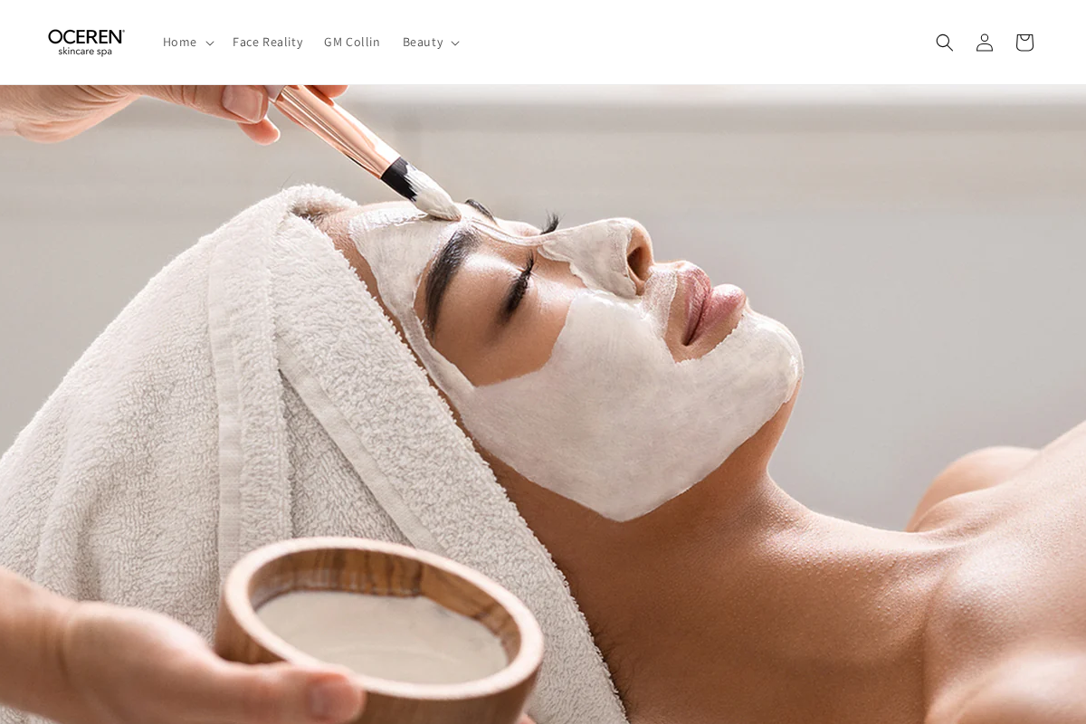 shop.oceren.com homepage screenshot