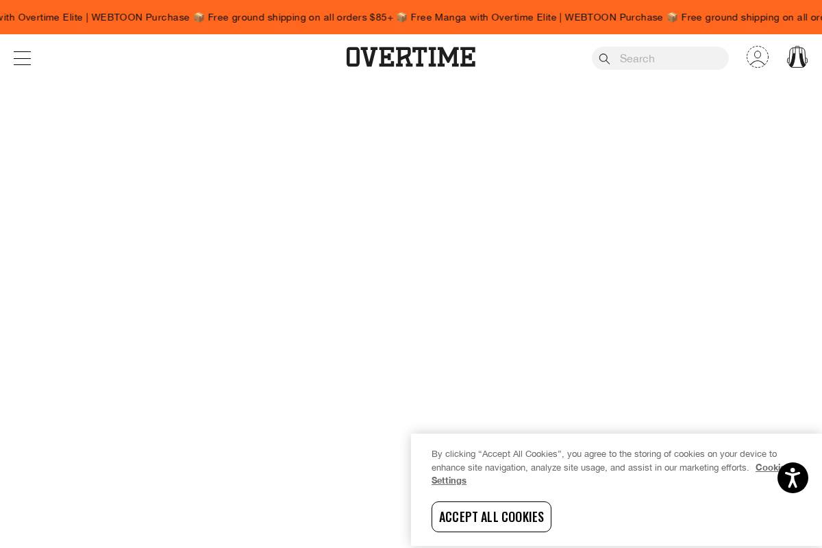 OVERTIME homepage screenshot