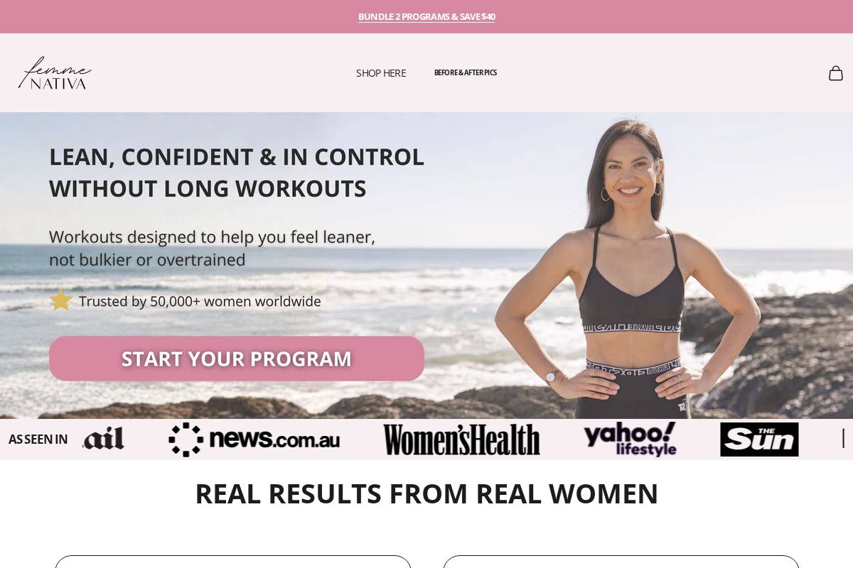 shop.rachaelattard.com homepage screenshot