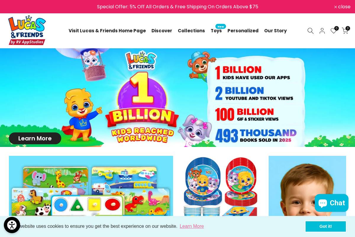 shop.rvappstudios.com homepage screenshot
