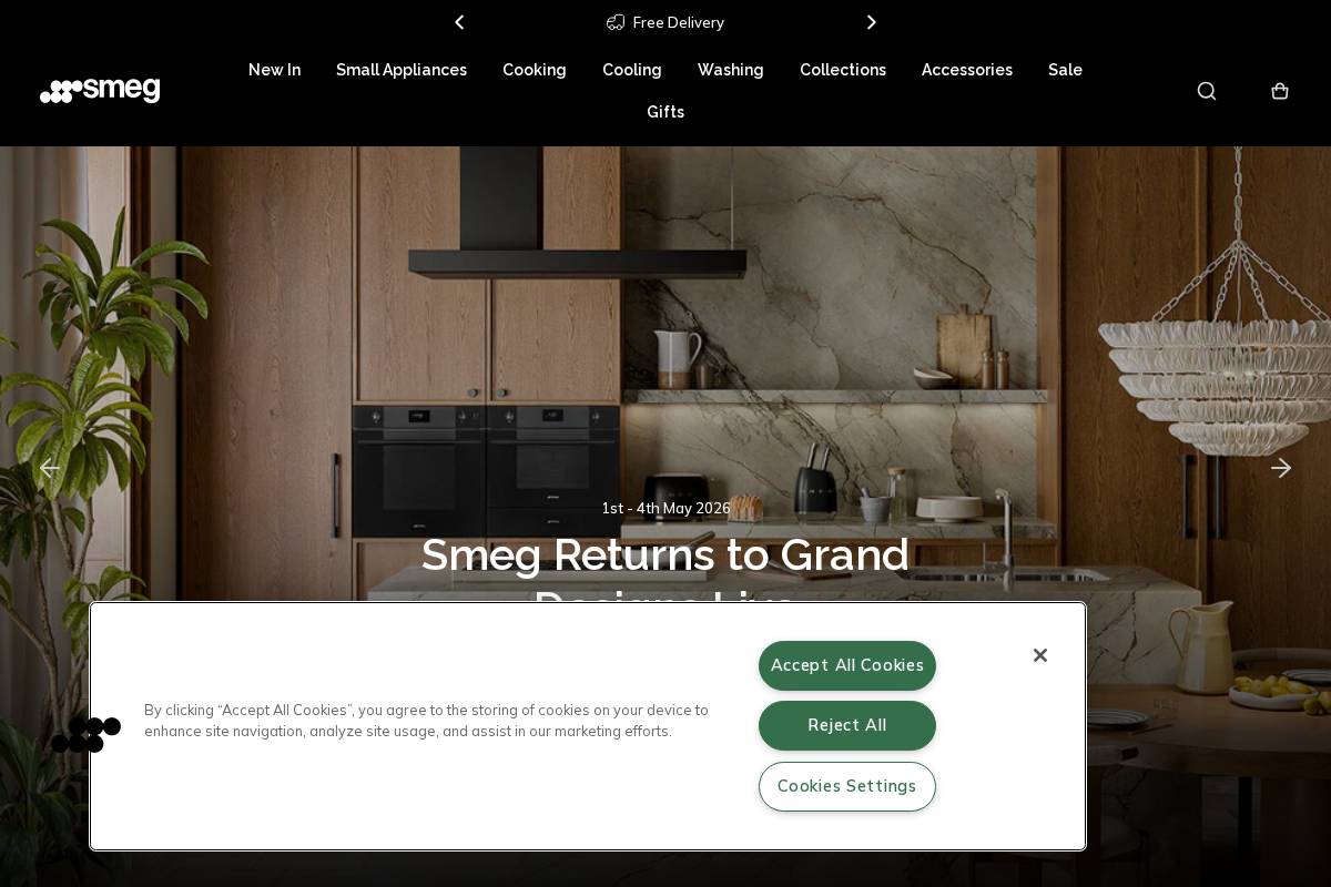 shop.smeguk.com homepage screenshot