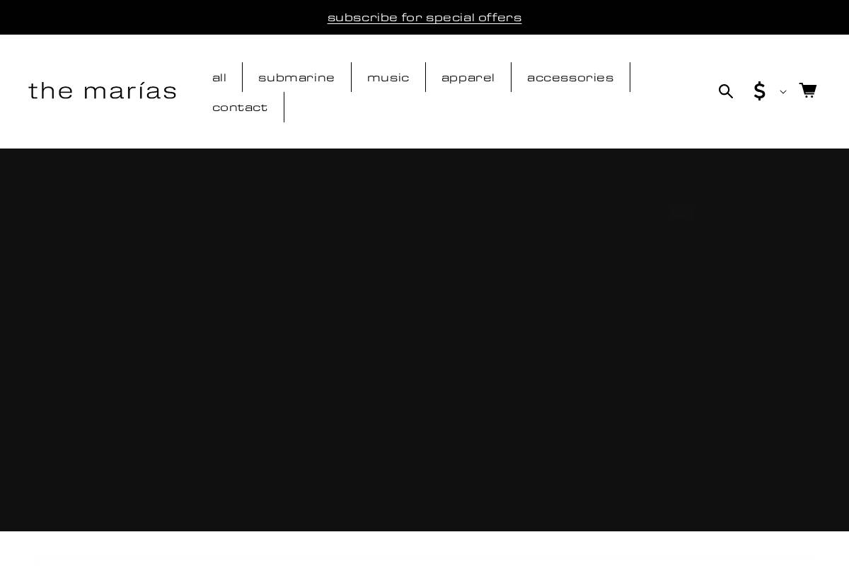 shop.themarias.us homepage screenshot