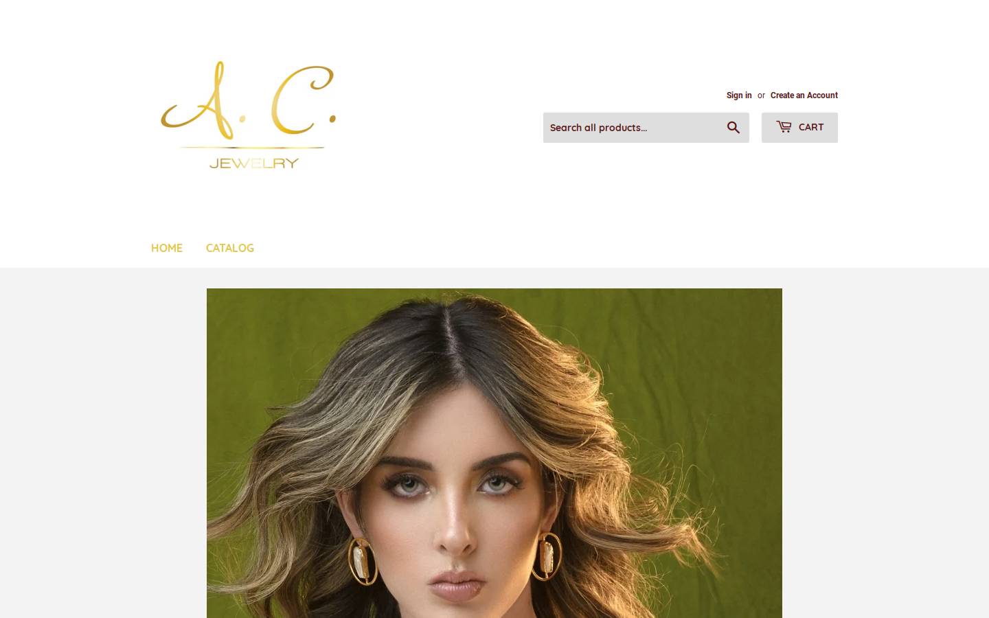 shopacjewelry.com homepage screenshot