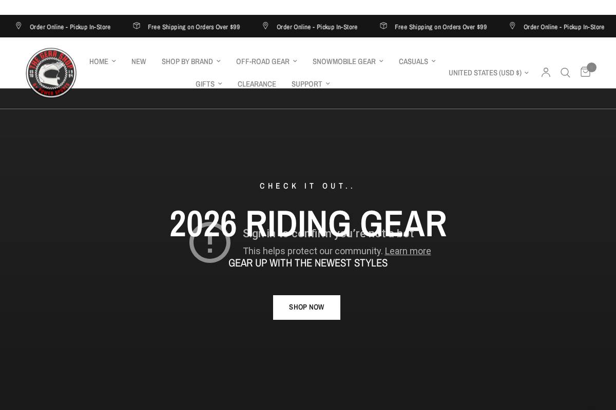 shopapluspowersports.com homepage screenshot