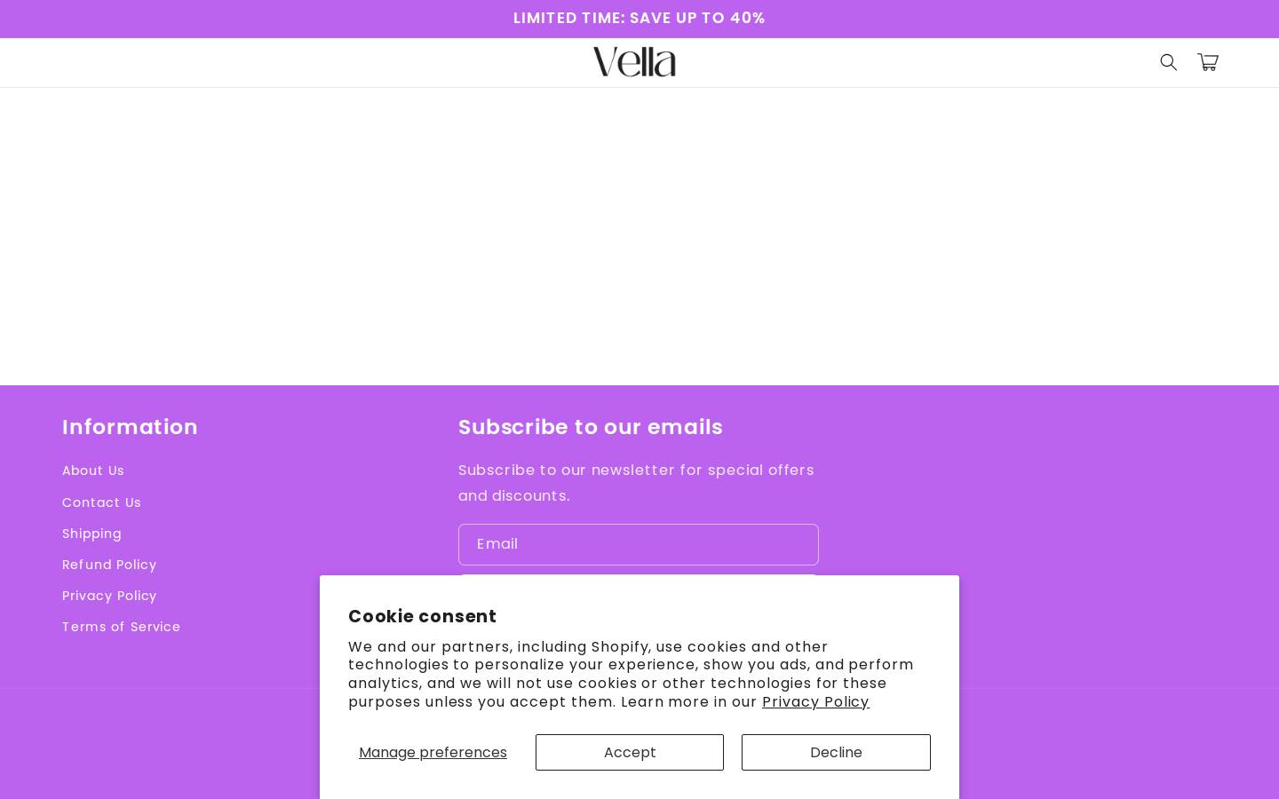 shoparla.com homepage screenshot