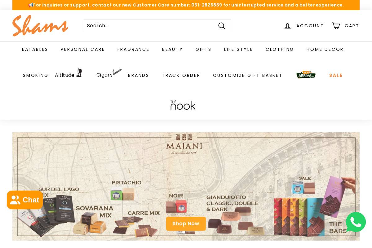 shopatshams.com.pk homepage screenshot