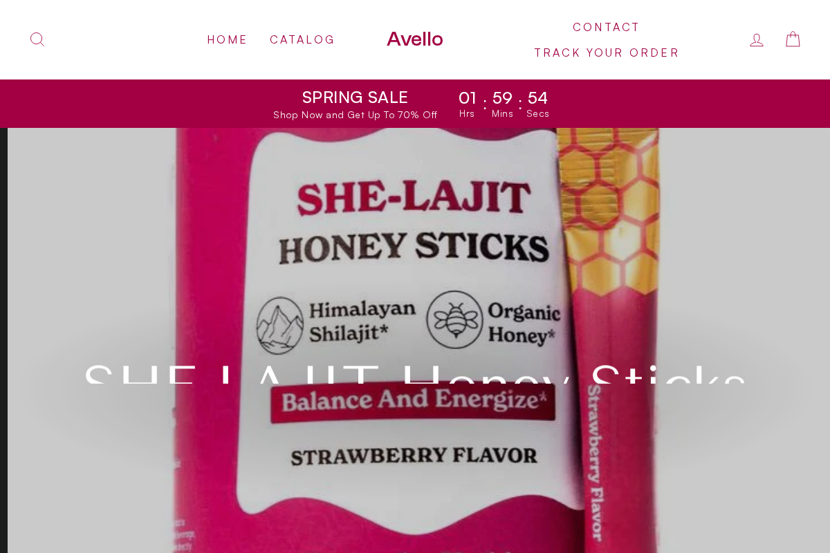 Avello homepage screenshot