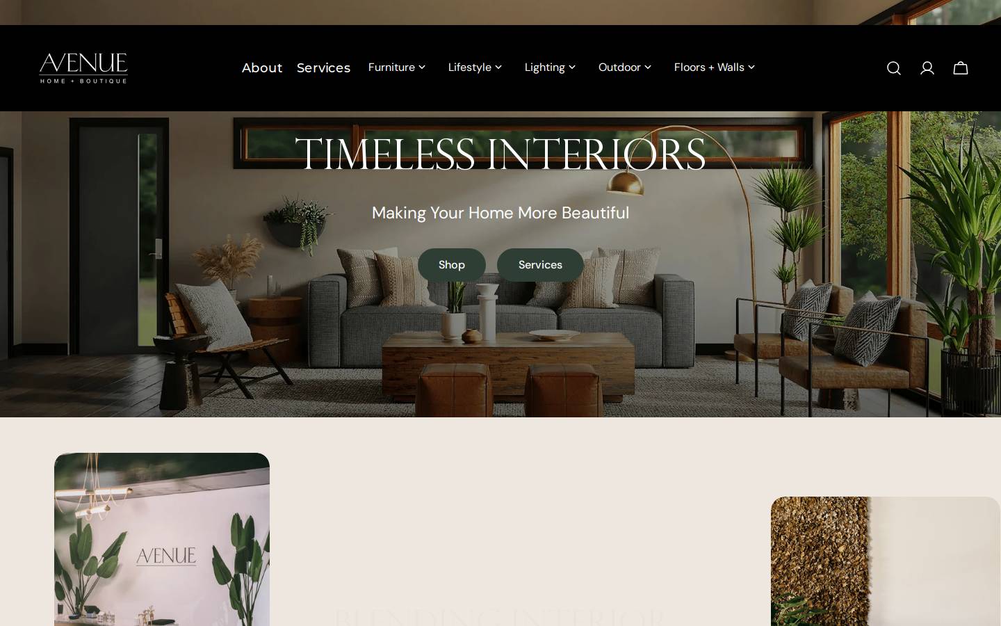 shopavenue.ca homepage screenshot