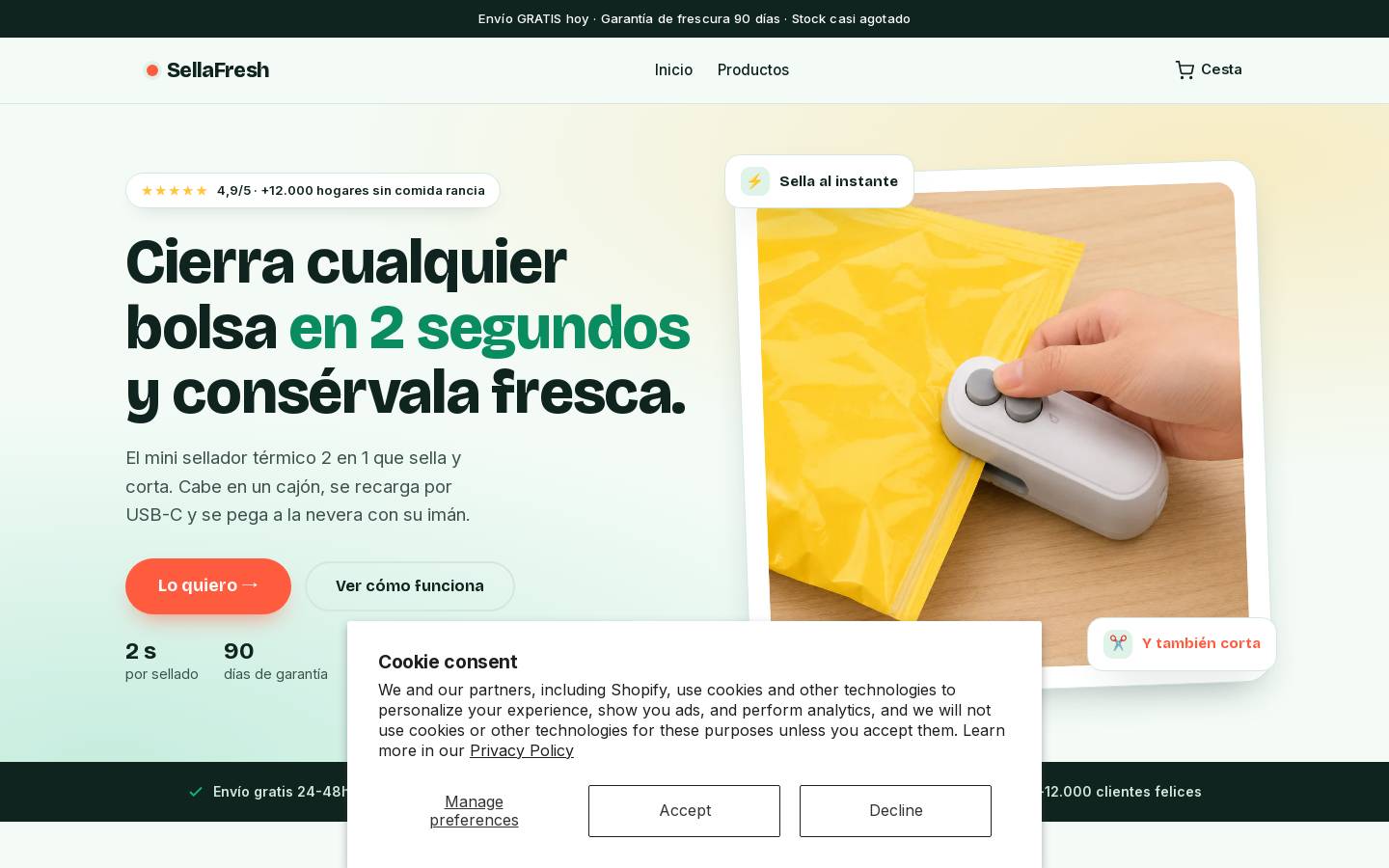 shopbenew.com homepage screenshot