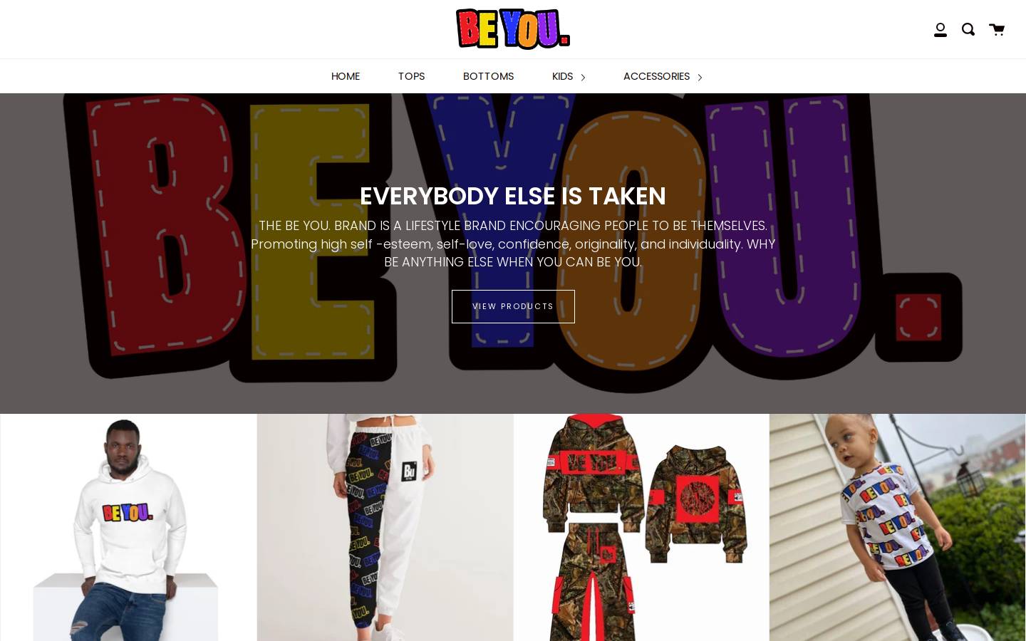 shopbeyou.com homepage screenshot