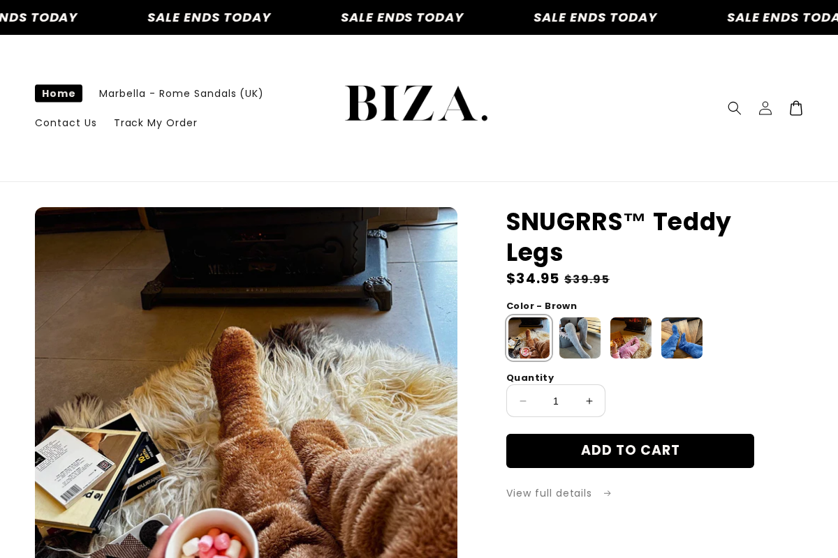 shopbiza.store homepage screenshot