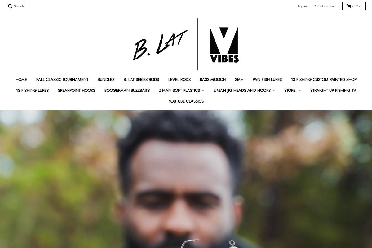 shopblat.com homepage screenshot