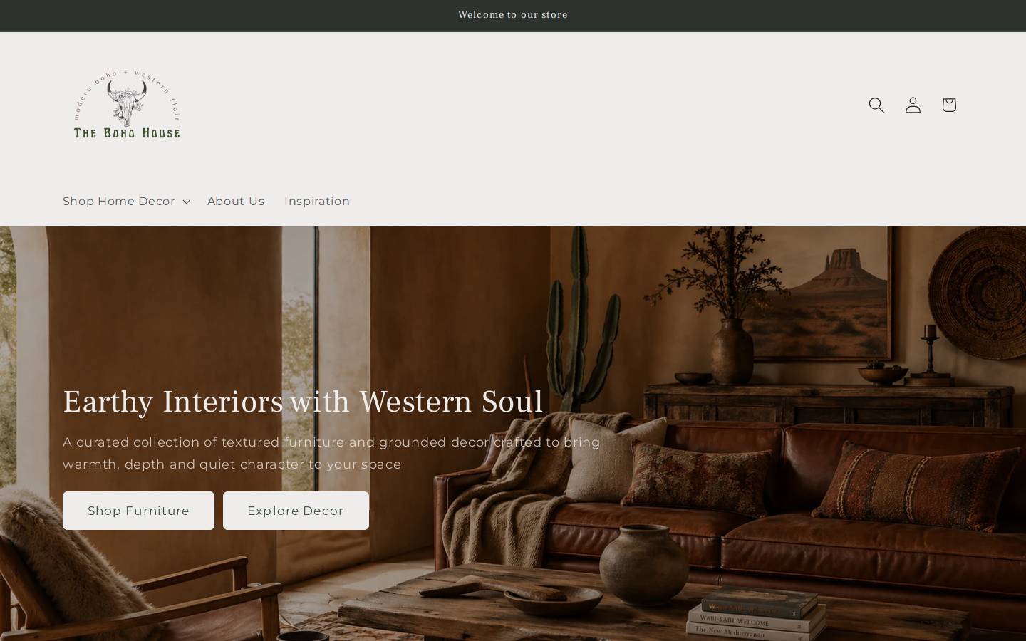 shopbohohouse.com homepage screenshot