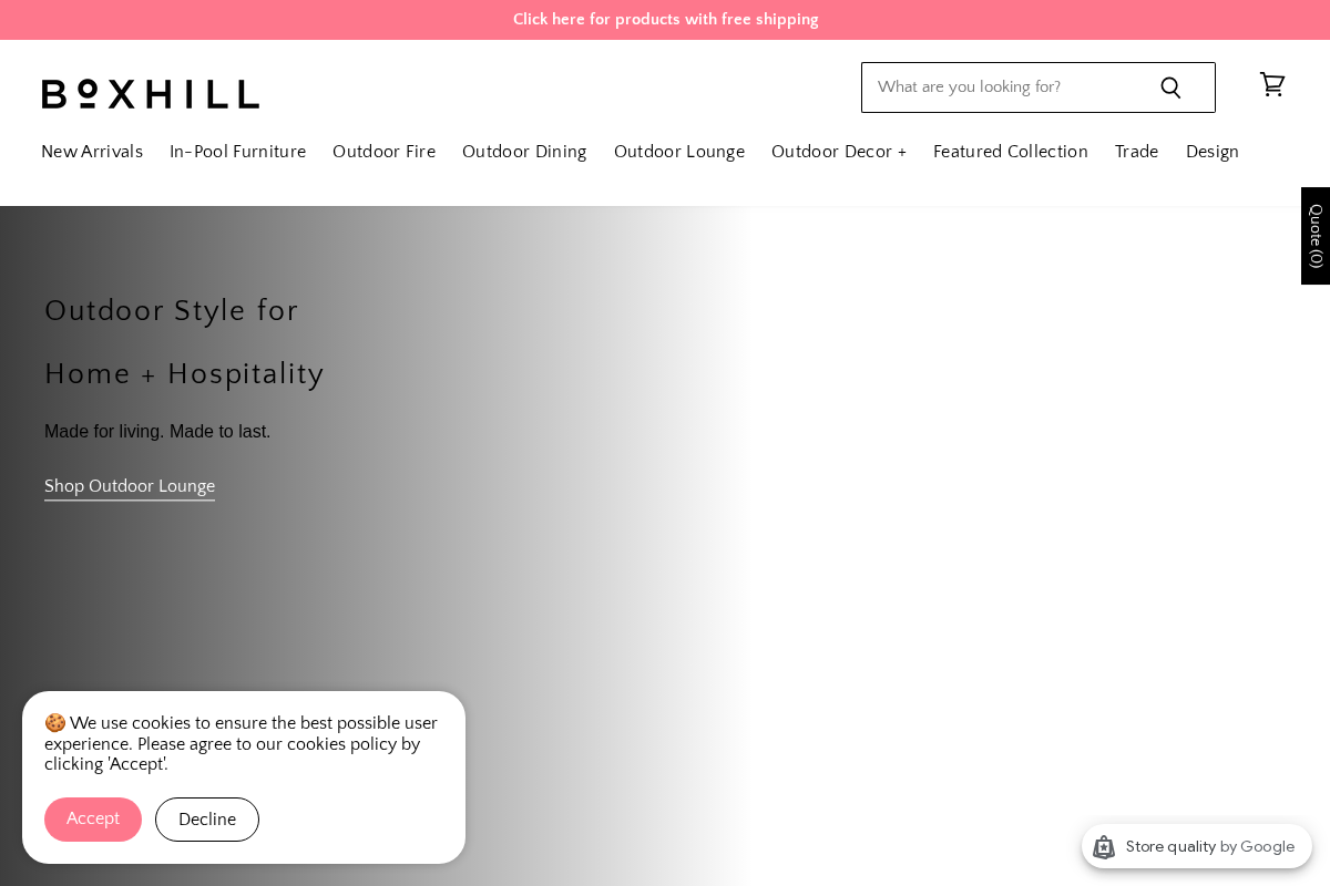 shopboxhill.com homepage screenshot