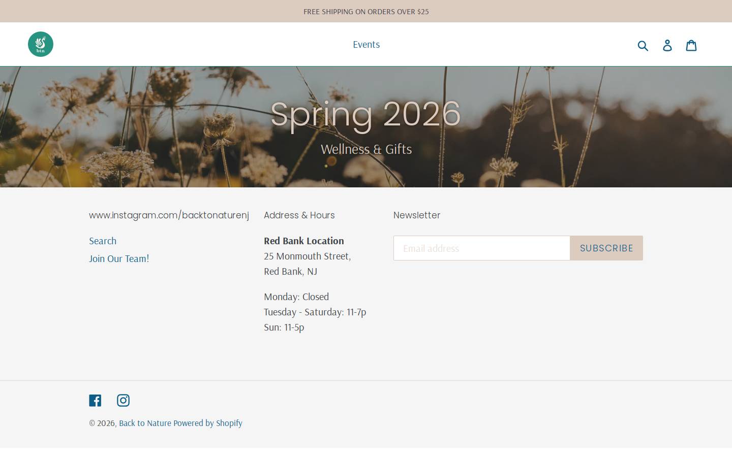 shopbtn.com homepage screenshot
