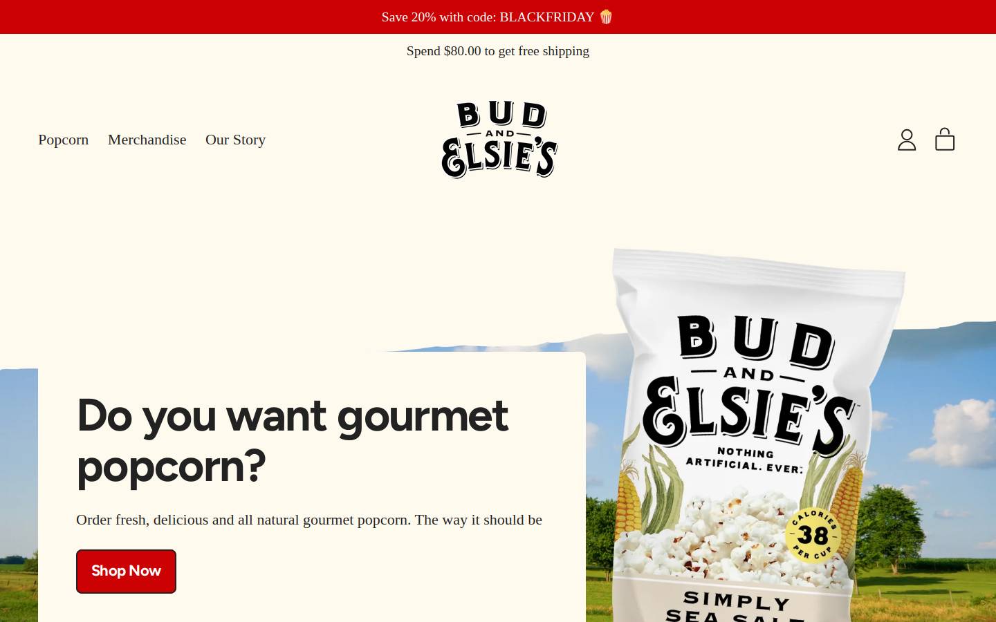 shopbuds.com homepage screenshot