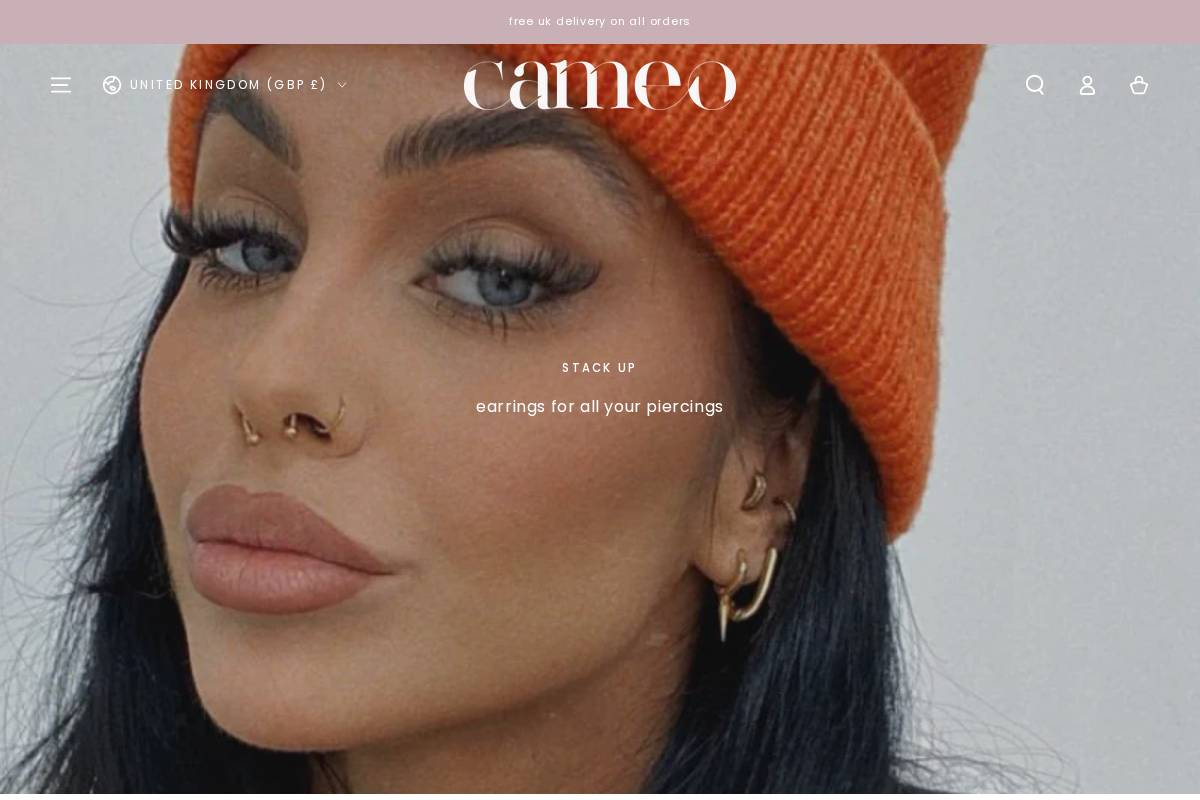 Shop Cameo Ltd homepage screenshot