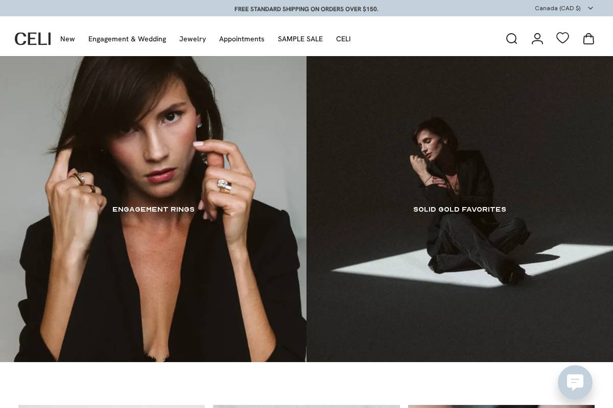 shopceli.com homepage screenshot