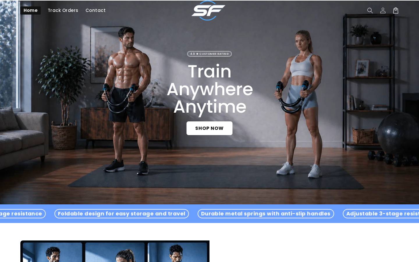 shopcleverfit.com homepage screenshot