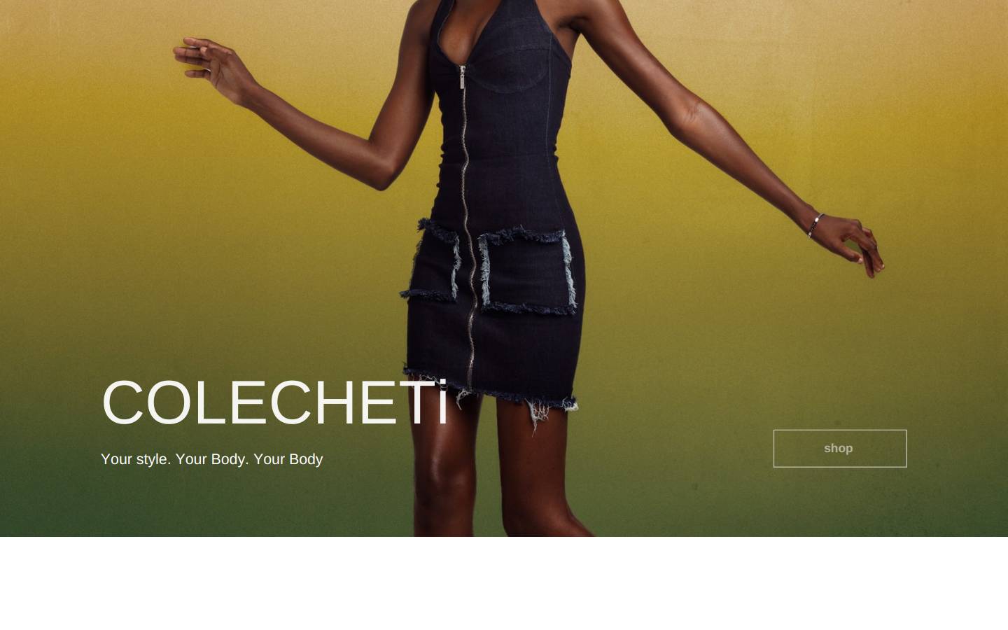 shopcolecheti.com homepage screenshot