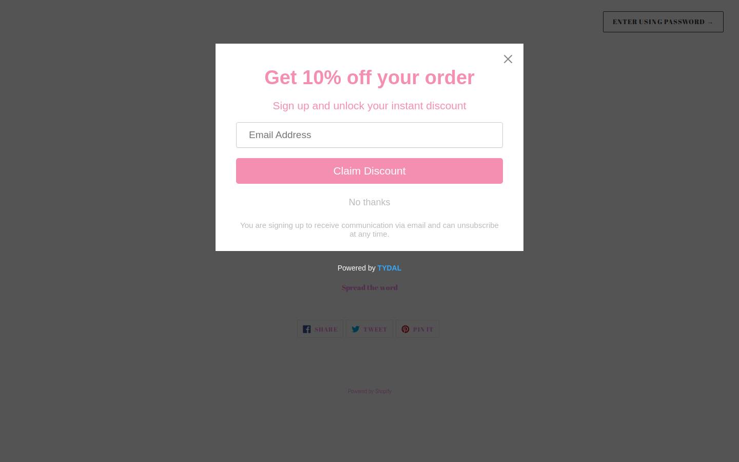 shopcoochiecakes.com homepage screenshot