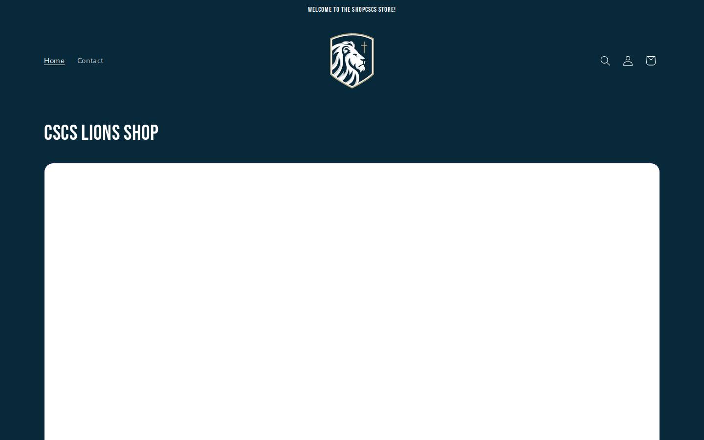 shopcscs.com homepage screenshot
