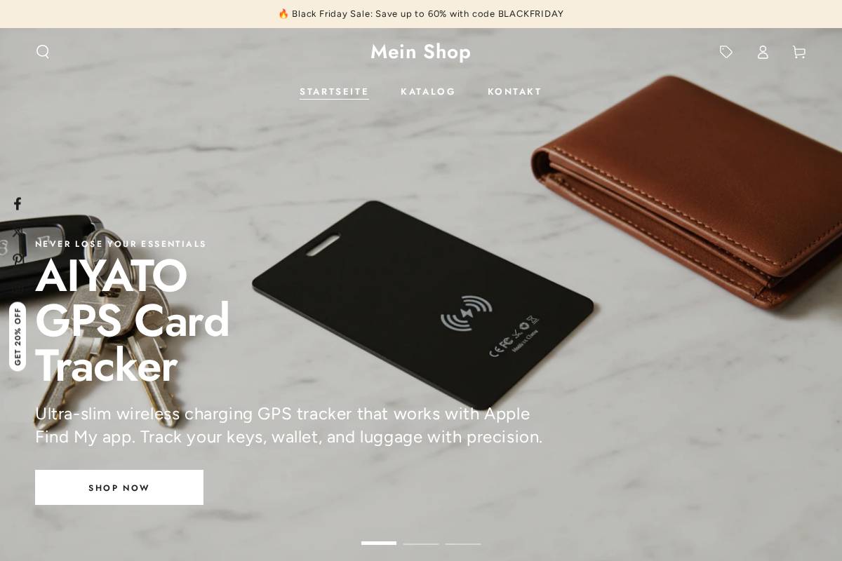 shopde44.store homepage screenshot