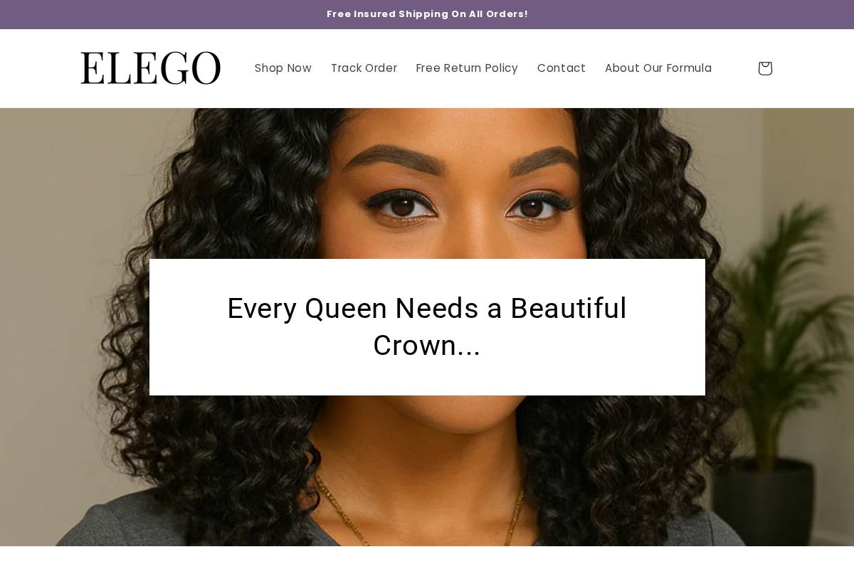shopelego.com homepage screenshot