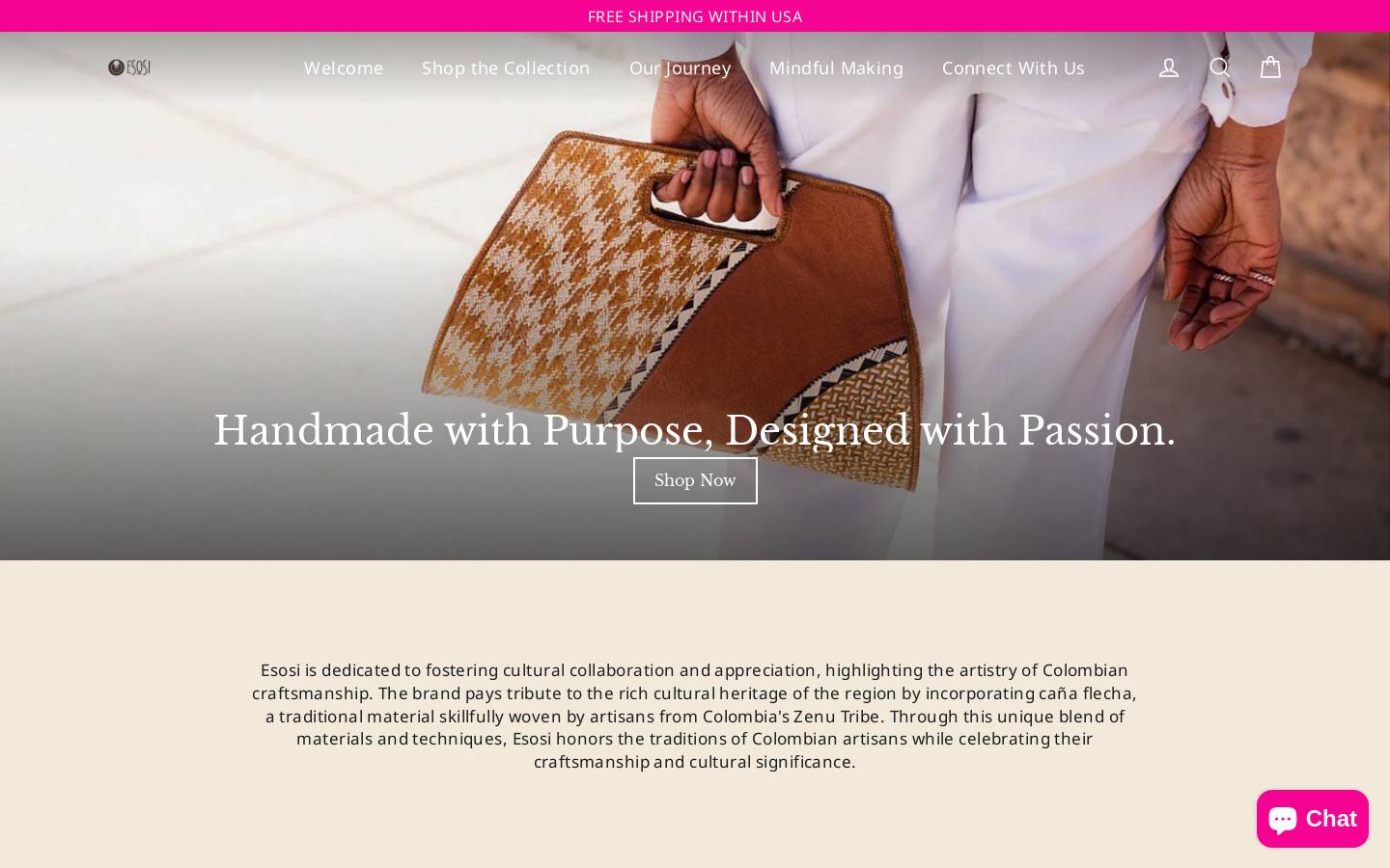 shopesosi.com homepage screenshot