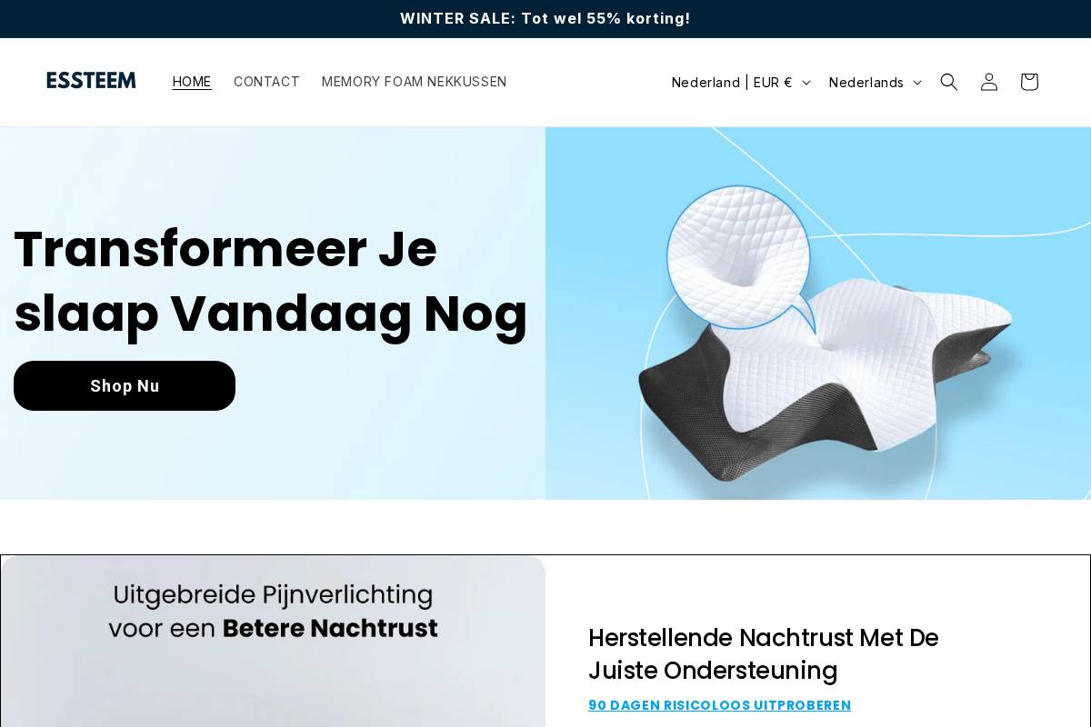 shopessteem.com homepage screenshot