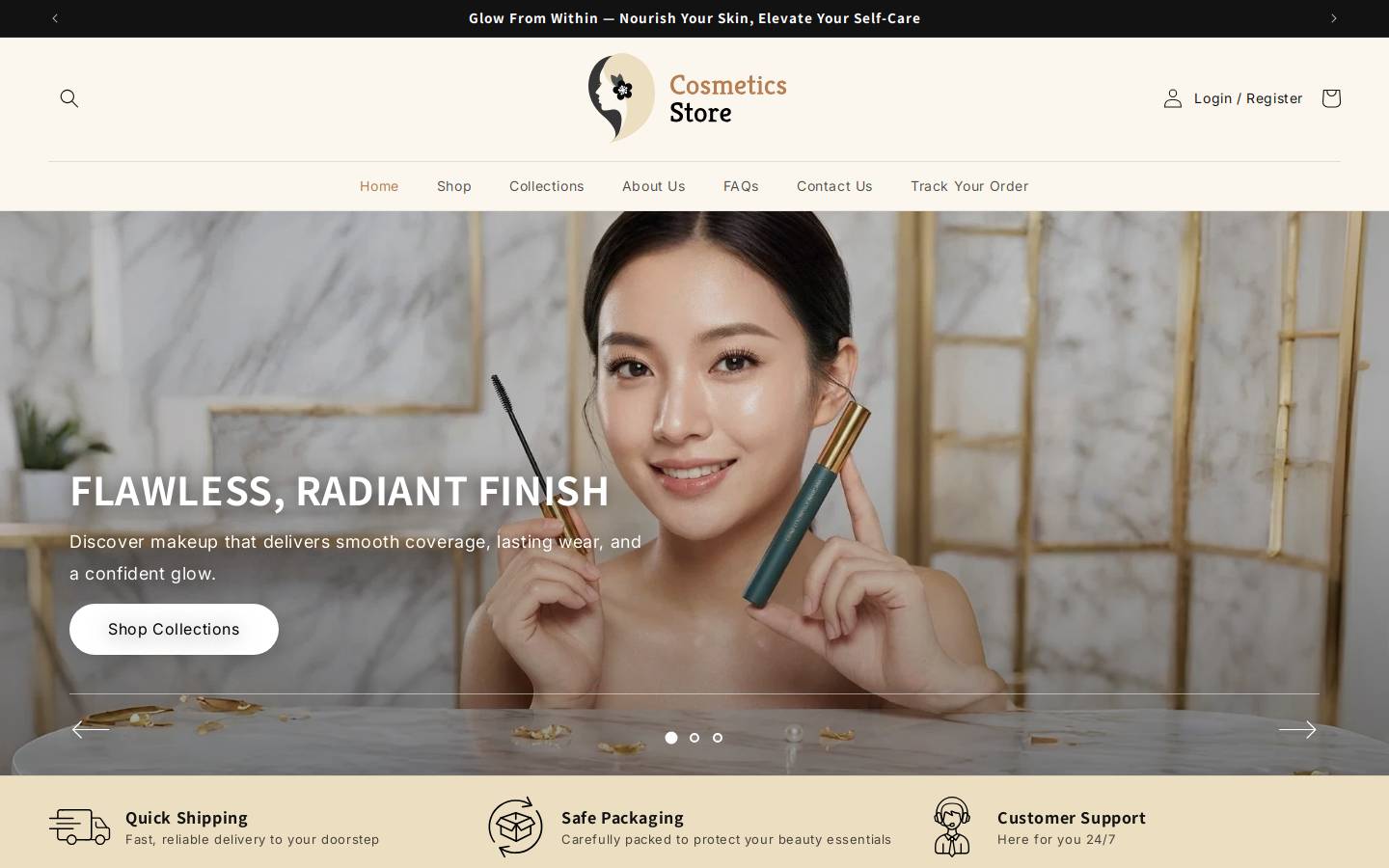 shopevolvenest.com homepage screenshot